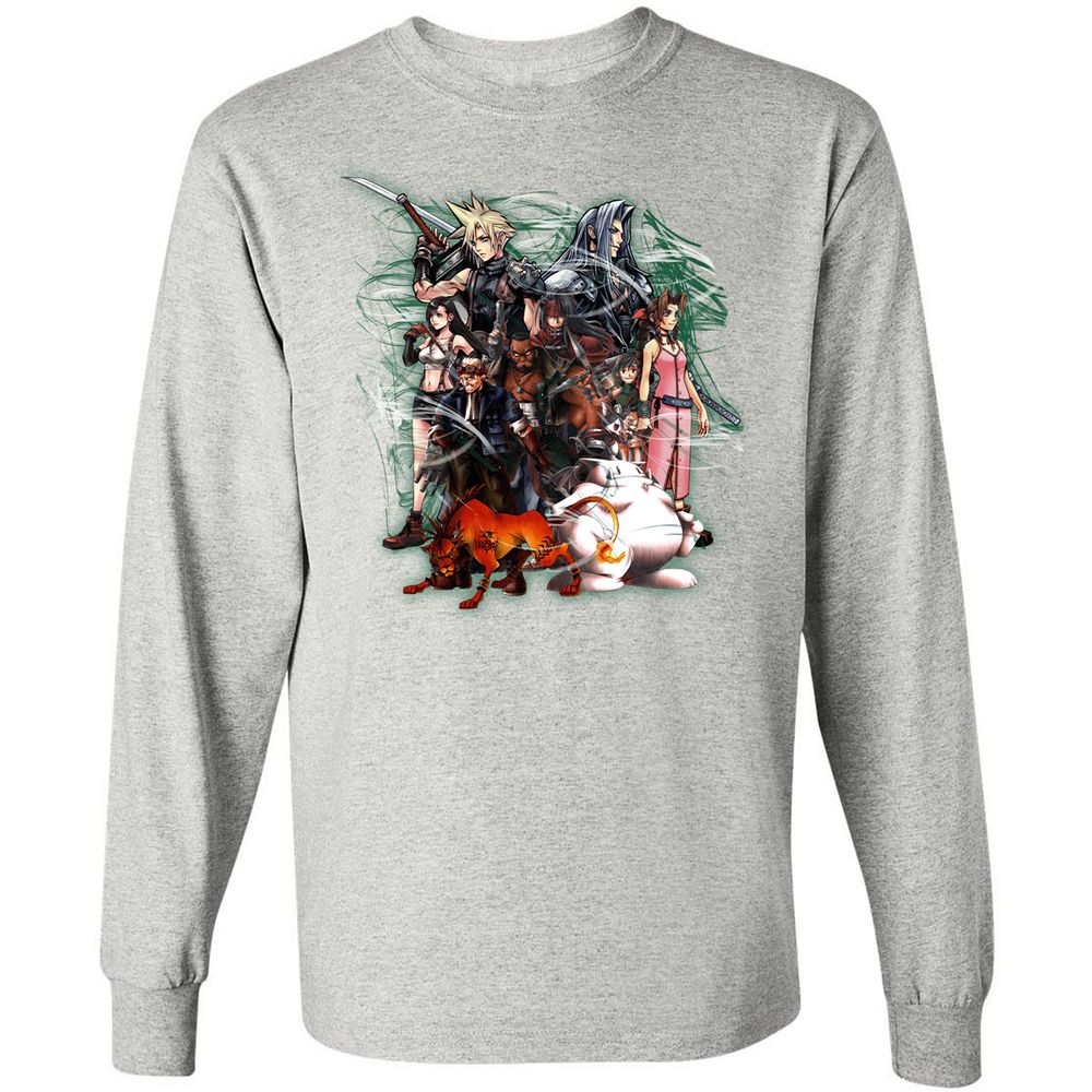 Long Sleeve T-Shirt - MU9ZSGWL - Ash - 7