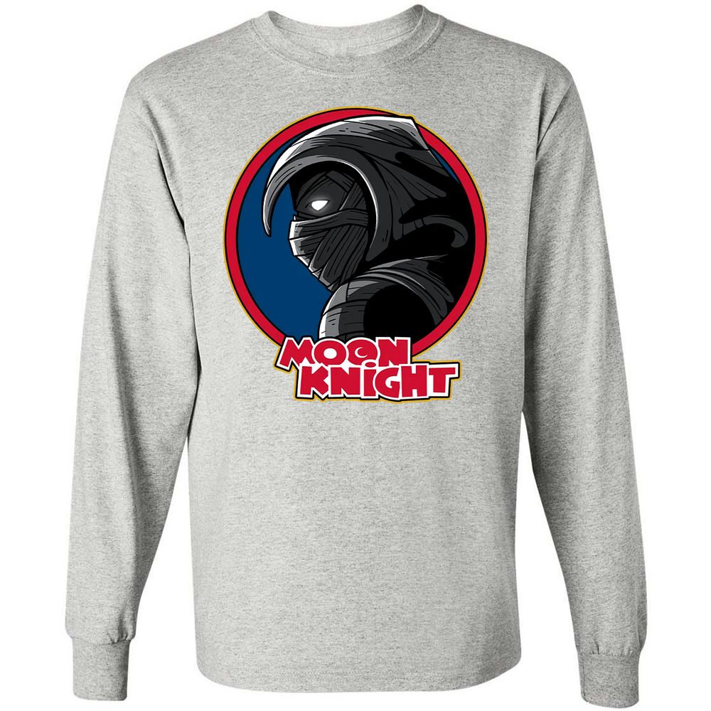 Long Sleeve T-Shirt - M8WWLNX1 - Ash - 7