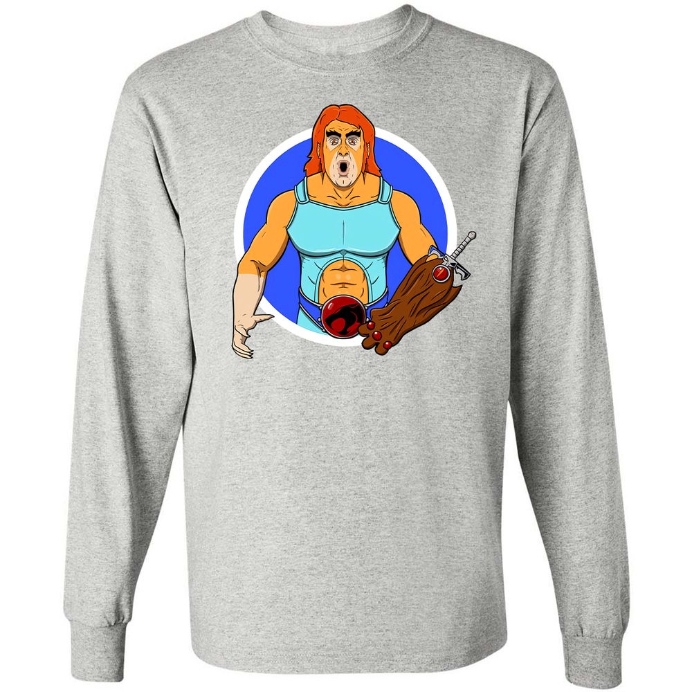 Long Sleeve T-Shirt - JM8HR7UW - Ash - 7