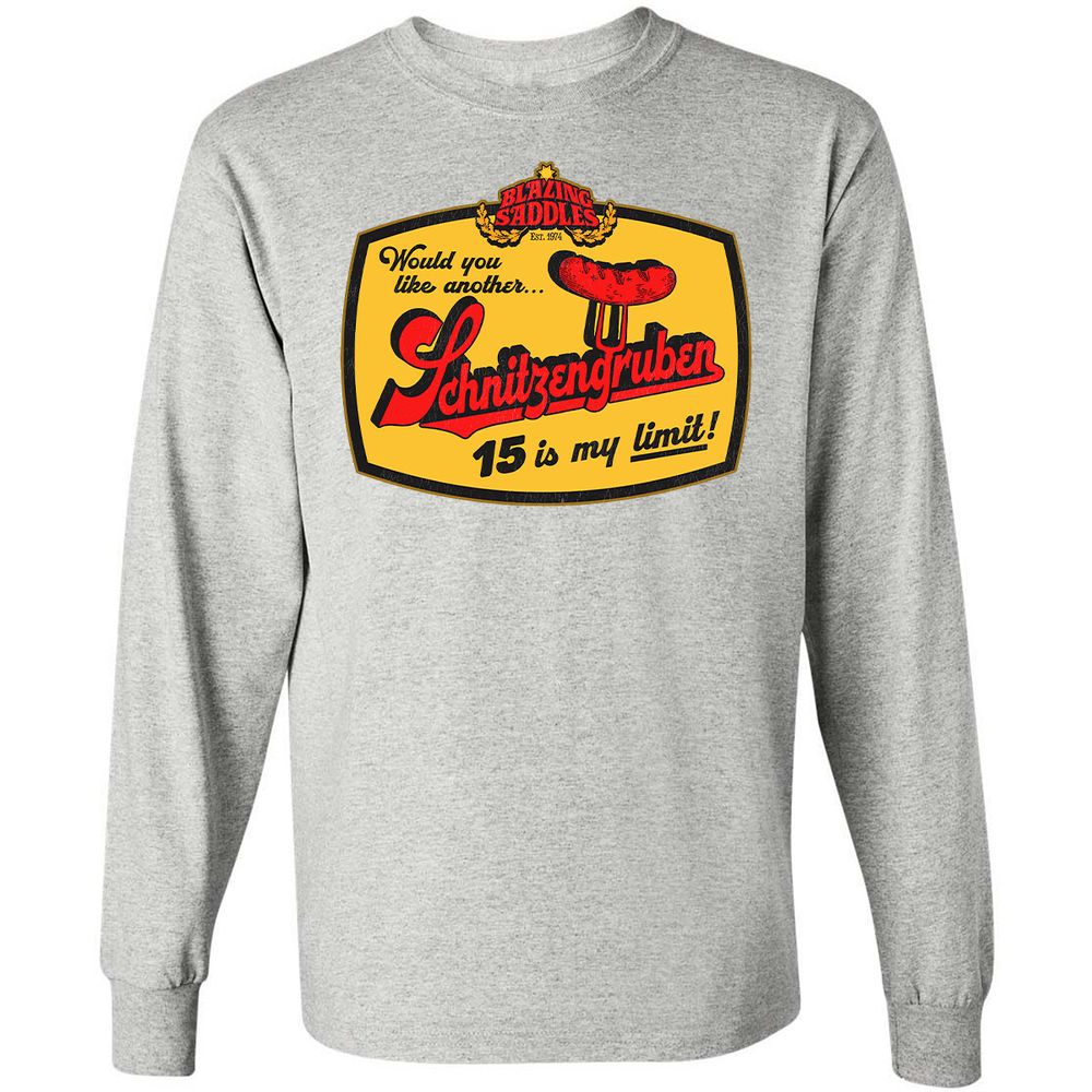 Long Sleeve T-Shirt - BJG66XCK - Ash - 7
