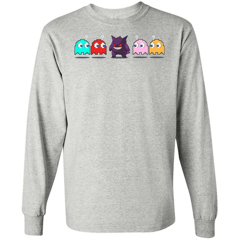 Long Sleeve T-Shirt - M9FAK2Y9 - Ash - 7