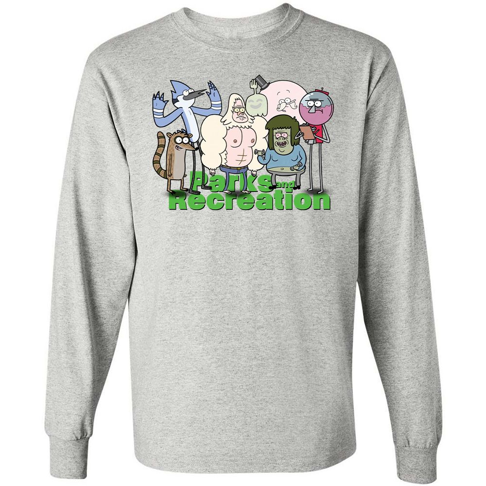 Long Sleeve T-Shirt - JNZ5F2KR - Ash - 7