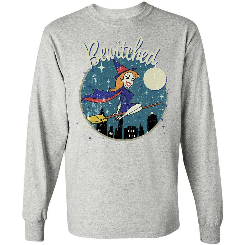 Long Sleeve T-Shirt - A9F4D1M8 - Ash - 7