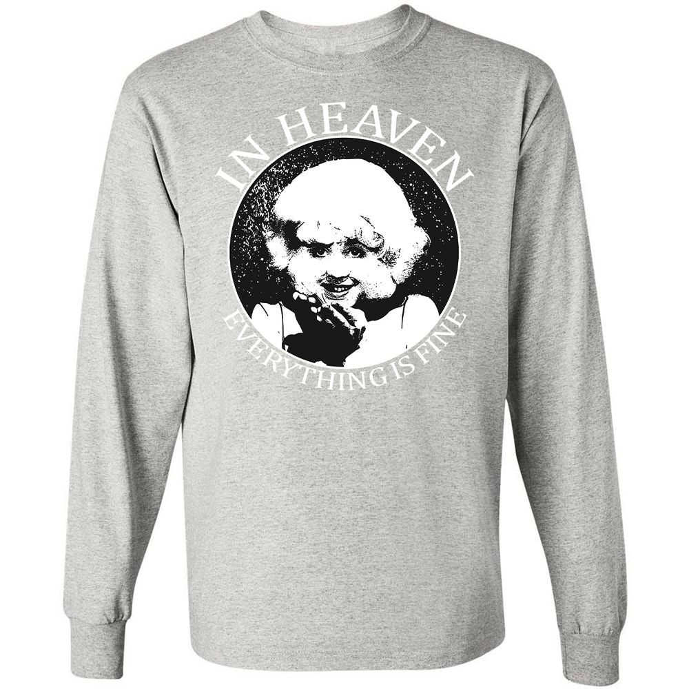 Long Sleeve T-Shirt - ESL6C6US - Ash - 7