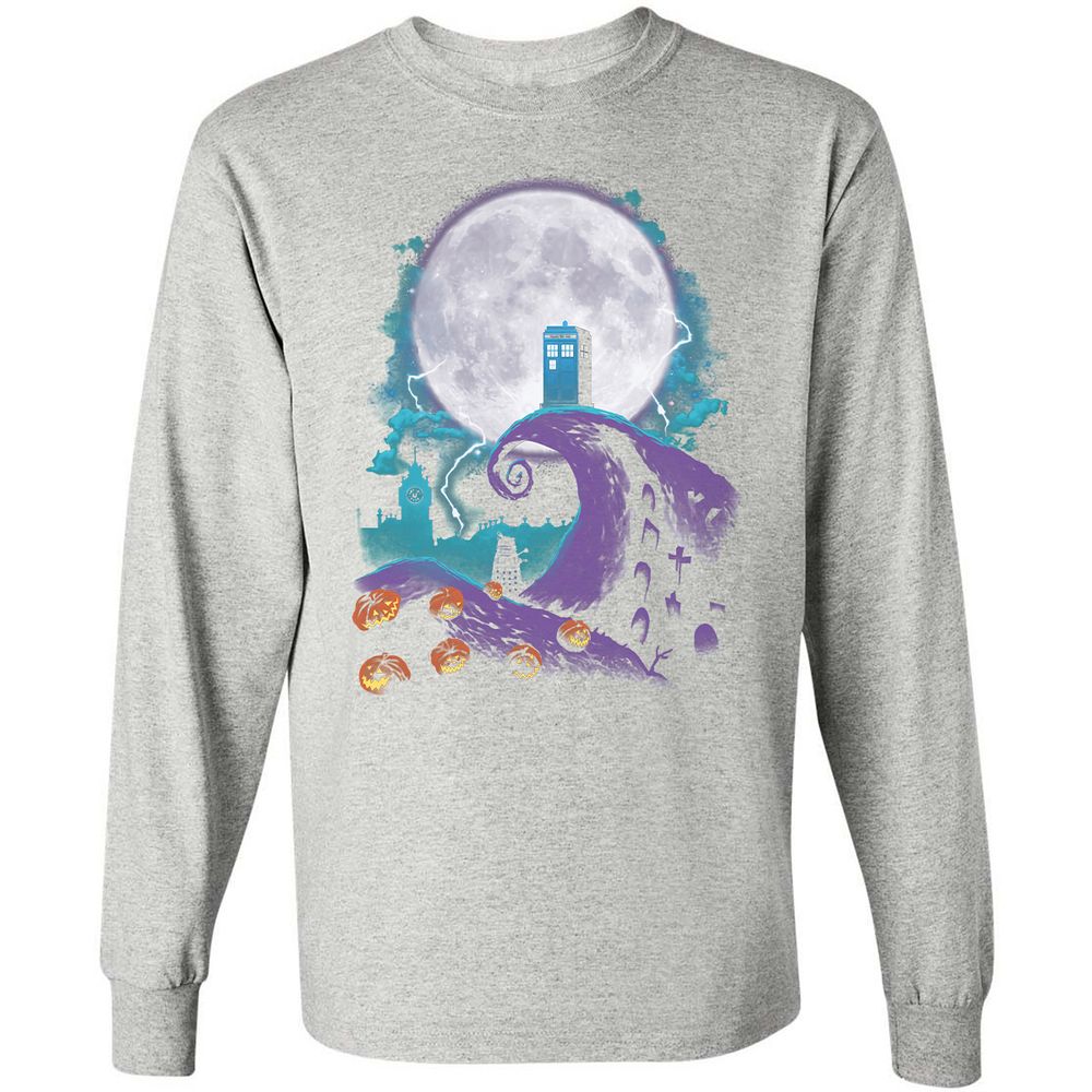 Long Sleeve T-Shirt - PFV4R6BS - Ash - 7