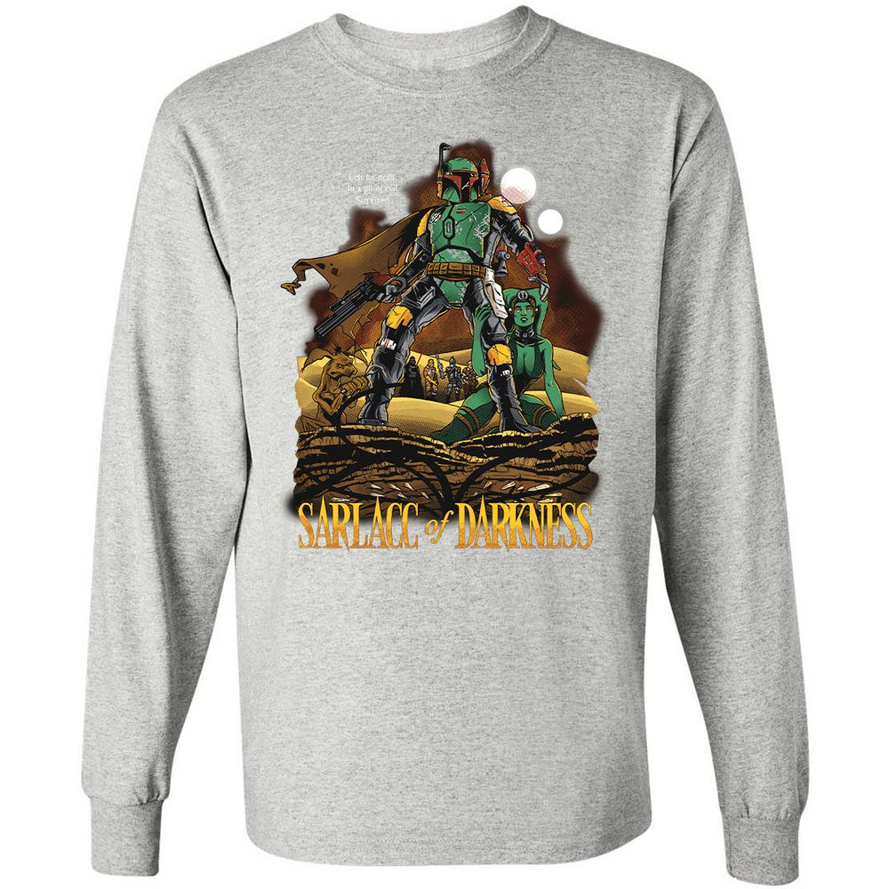 Long Sleeve T-Shirt - LWM1DCW8 - Ash - 7