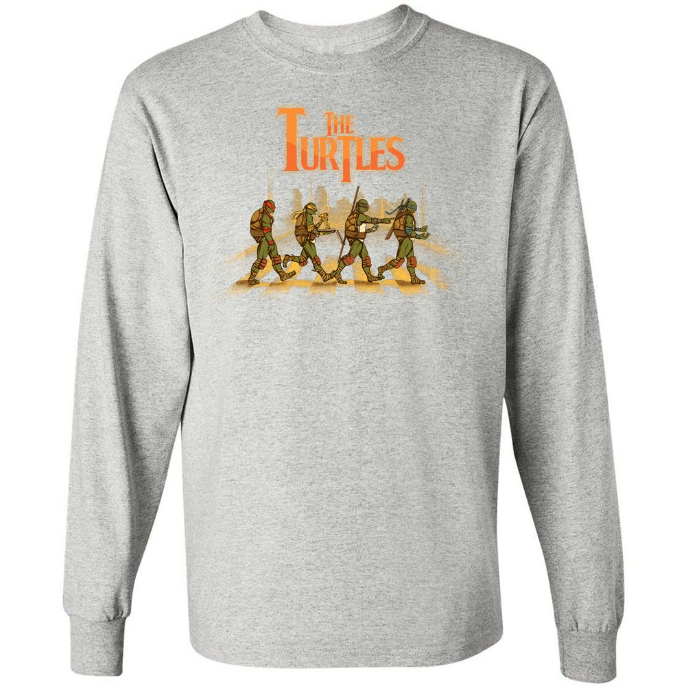 Long Sleeve T-Shirt - 761F6B8R - Ash - 7