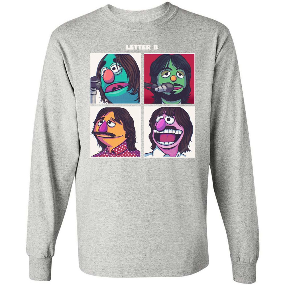 Long Sleeve T-Shirt - RQVWHMEG - Ash - 7