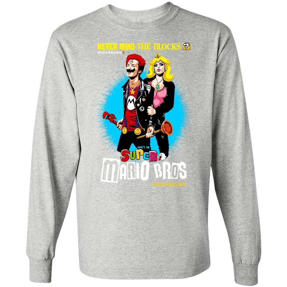Long Sleeve T-Shirt - 76XP7YVG - Ash - 7