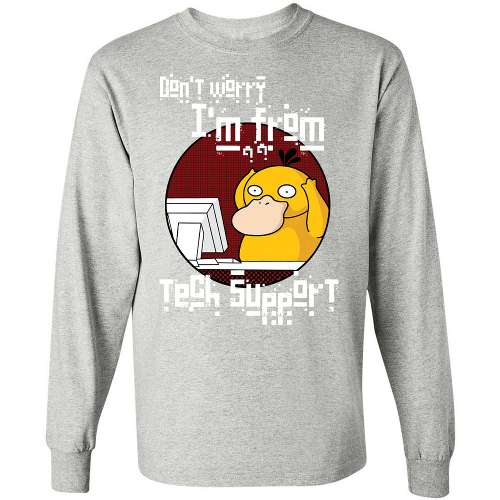 Long Sleeve T-Shirt - 2VB4DDKZ - Ash - 7