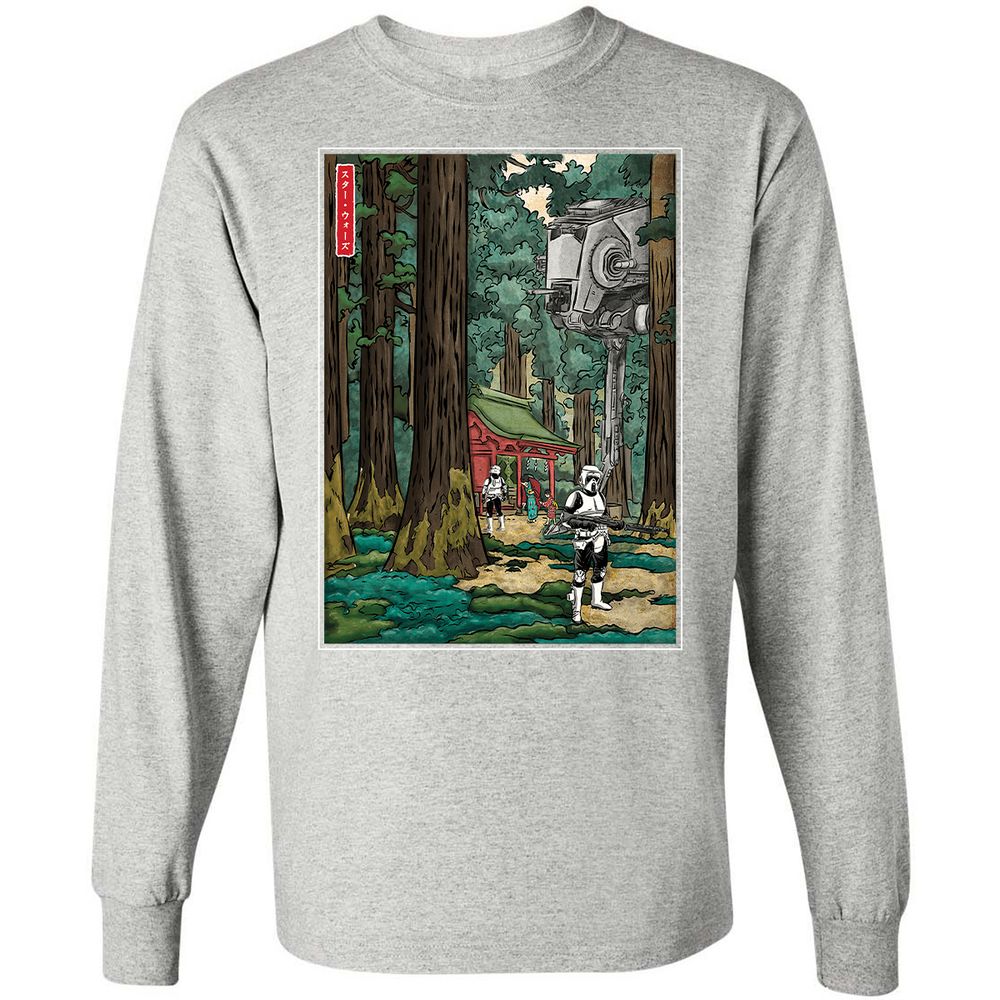 Long Sleeve T-Shirt - 9YPPYXTC - Ash - 7