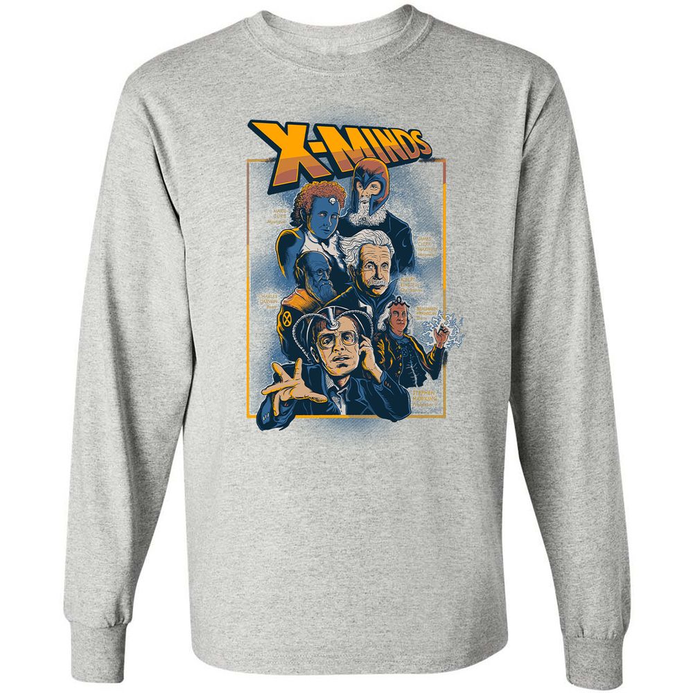 Long Sleeve T-Shirt - ZTWCVLBZ - Ash - 7