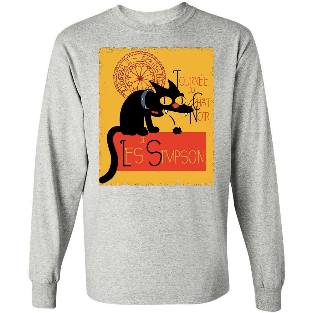 Long Sleeve T-Shirt - LVS5NMJX - Ash - 7