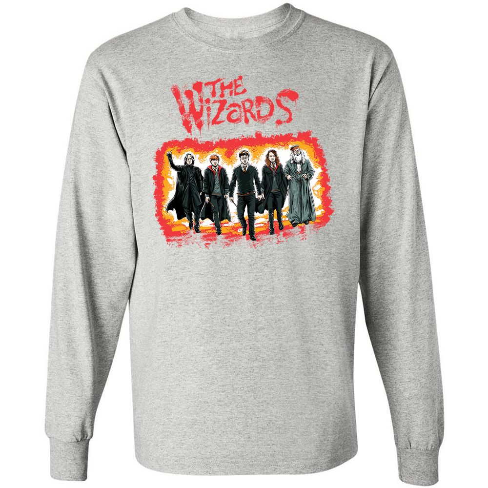 Long Sleeve T-Shirt - DA3ZT85M - Ash - 7