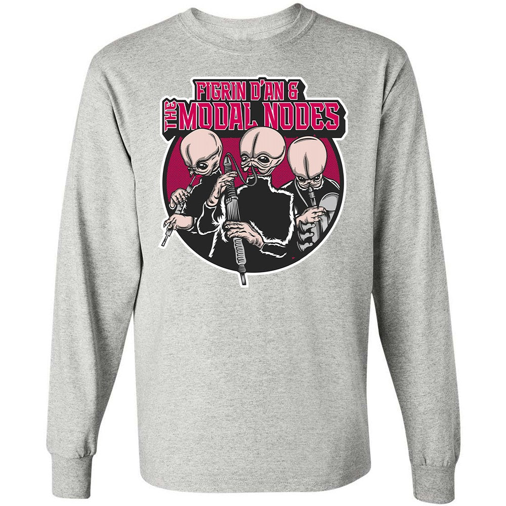 Long Sleeve T-Shirt - HUBEK8U8 - Ash - 7