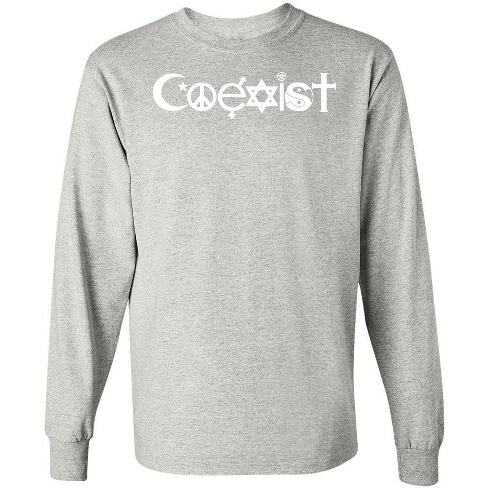 Long Sleeve T-Shirt - 1WVEJ5CH - Ash - 7