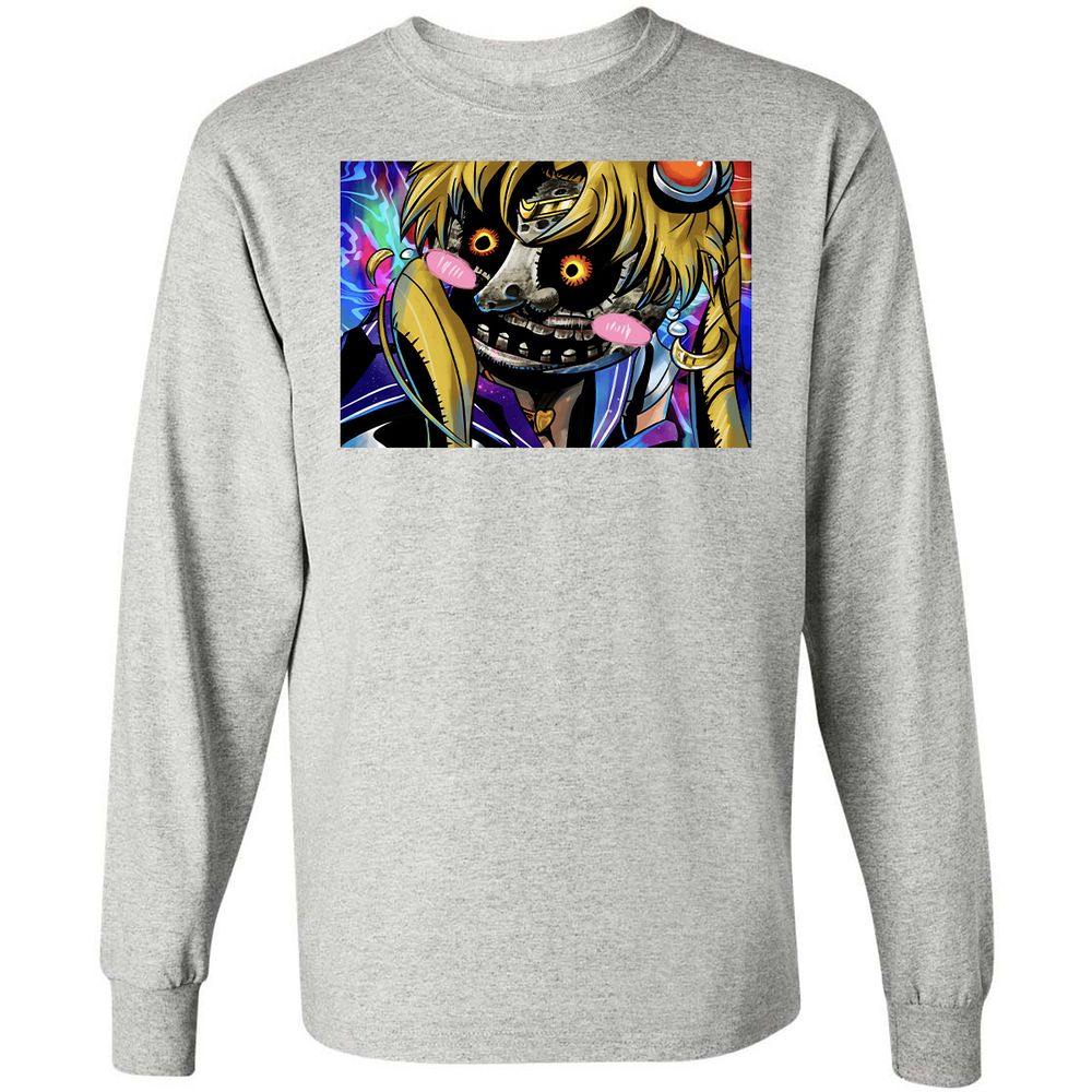 Long Sleeve T-Shirt - VBRMWHJM - Ash - 7