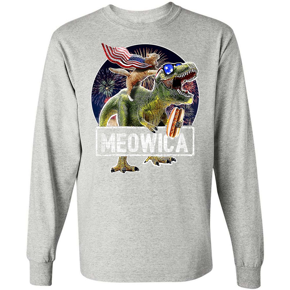 Long Sleeve T-Shirt - J3CCF7CW - Ash - 7