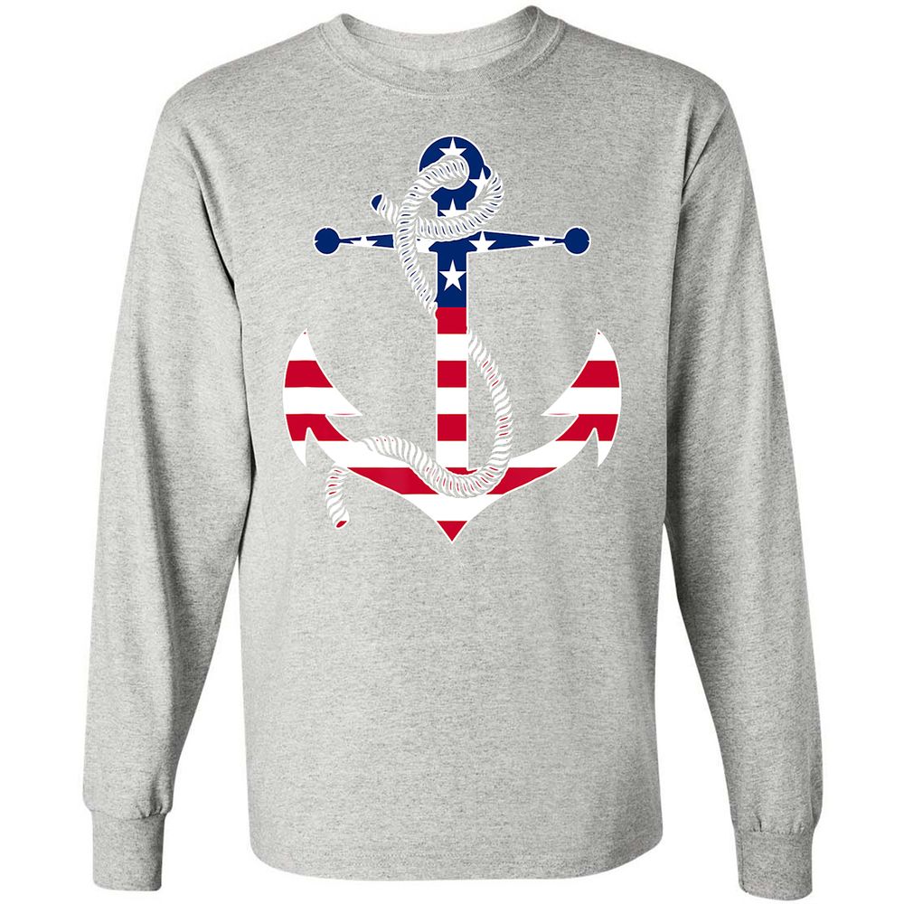 Long Sleeve T-Shirt - MRDD36MQ - Ash - 7