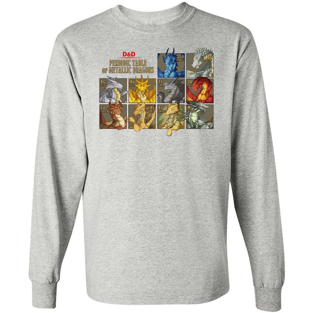 Long Sleeve T-Shirt - CJD79F3Z - Ash - 7