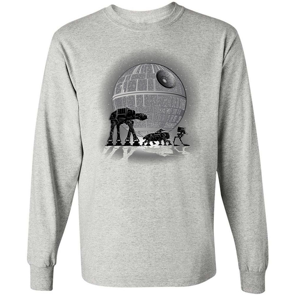 Long Sleeve T-Shirt - NGSWCZLS - Ash - 7