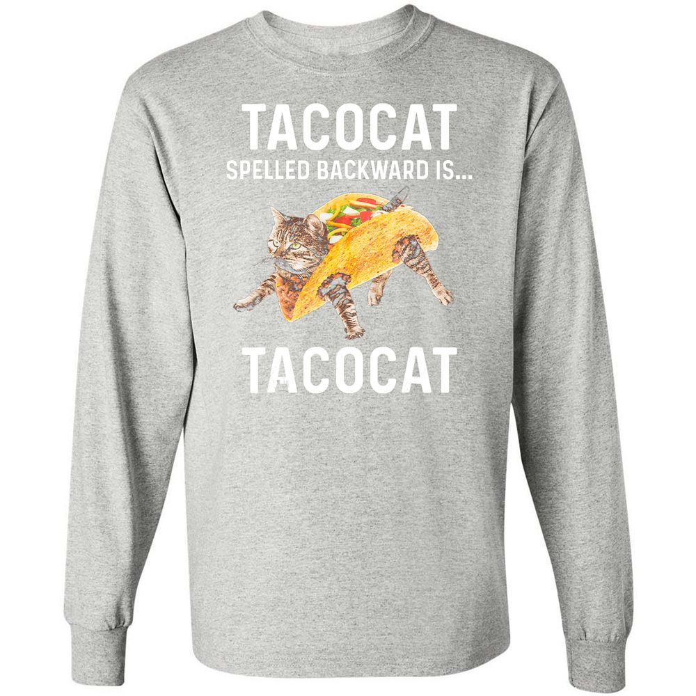 Long Sleeve T-Shirt - QHFGC9S2 - Ash - 7