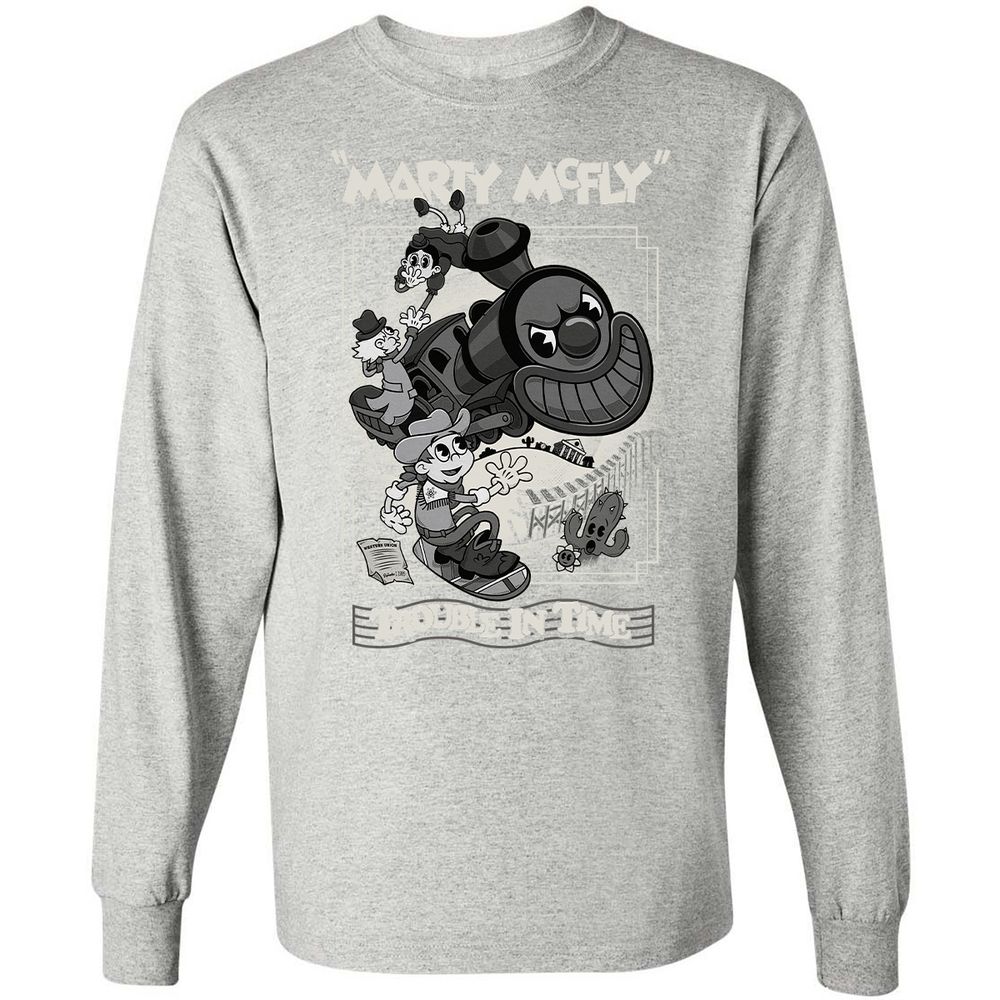 Long Sleeve T-Shirt - 4M5R75AM - Ash - 7