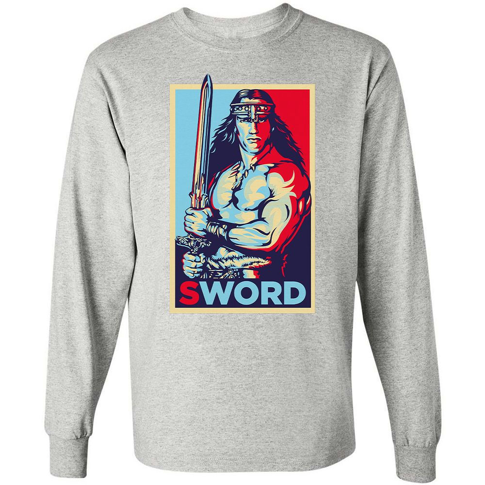 Long Sleeve T-Shirt - GNPR9SVF - Ash - 7