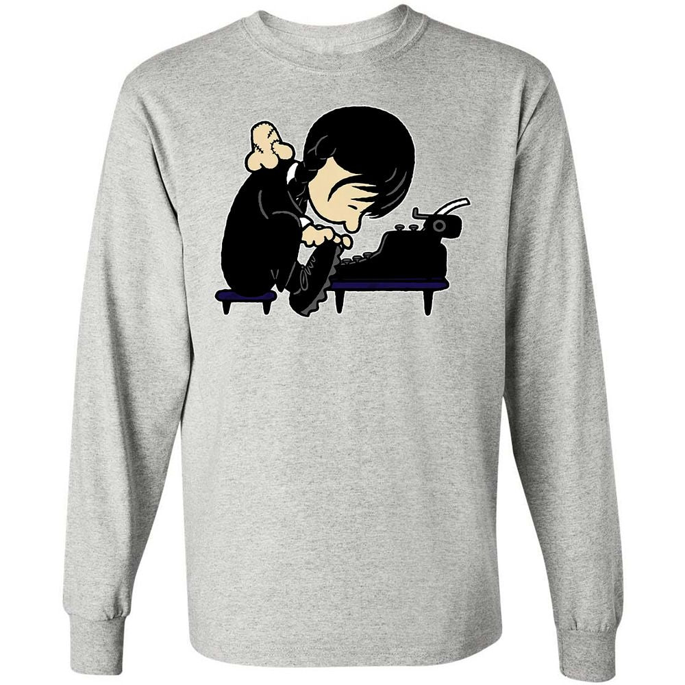 Long Sleeve T-Shirt - JRMKZ81S - Ash - 7