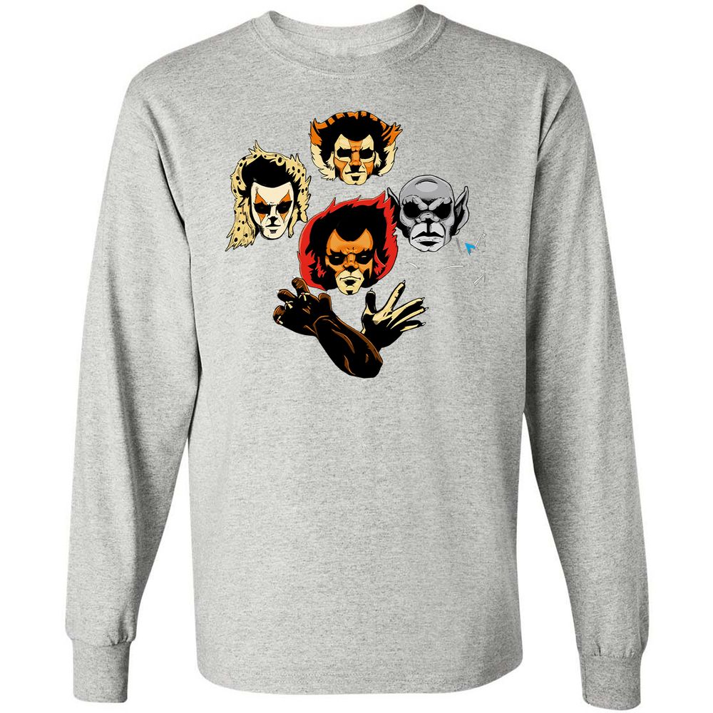 Long Sleeve T-Shirt - X7348PG3 - Ash - 7