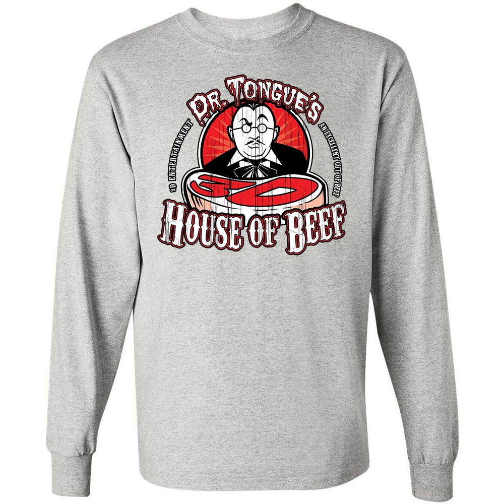 Long Sleeve T-Shirt - S3N4ZXK5 - Ash - 7