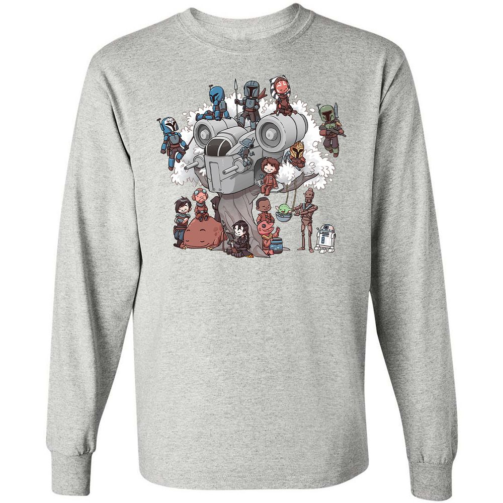 Long Sleeve T-Shirt - RCUB39AF - Ash - 7