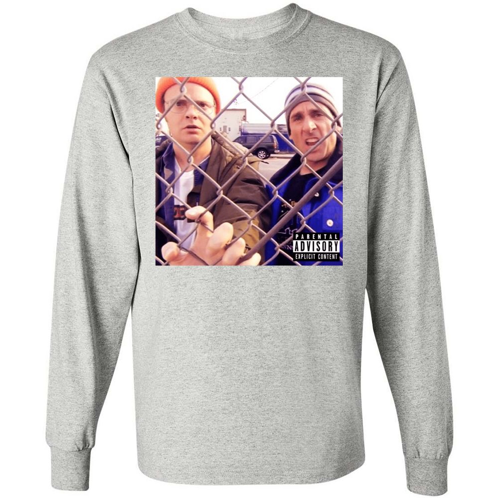 Long Sleeve T-Shirt - 4BZDP6P2 - Ash - 7