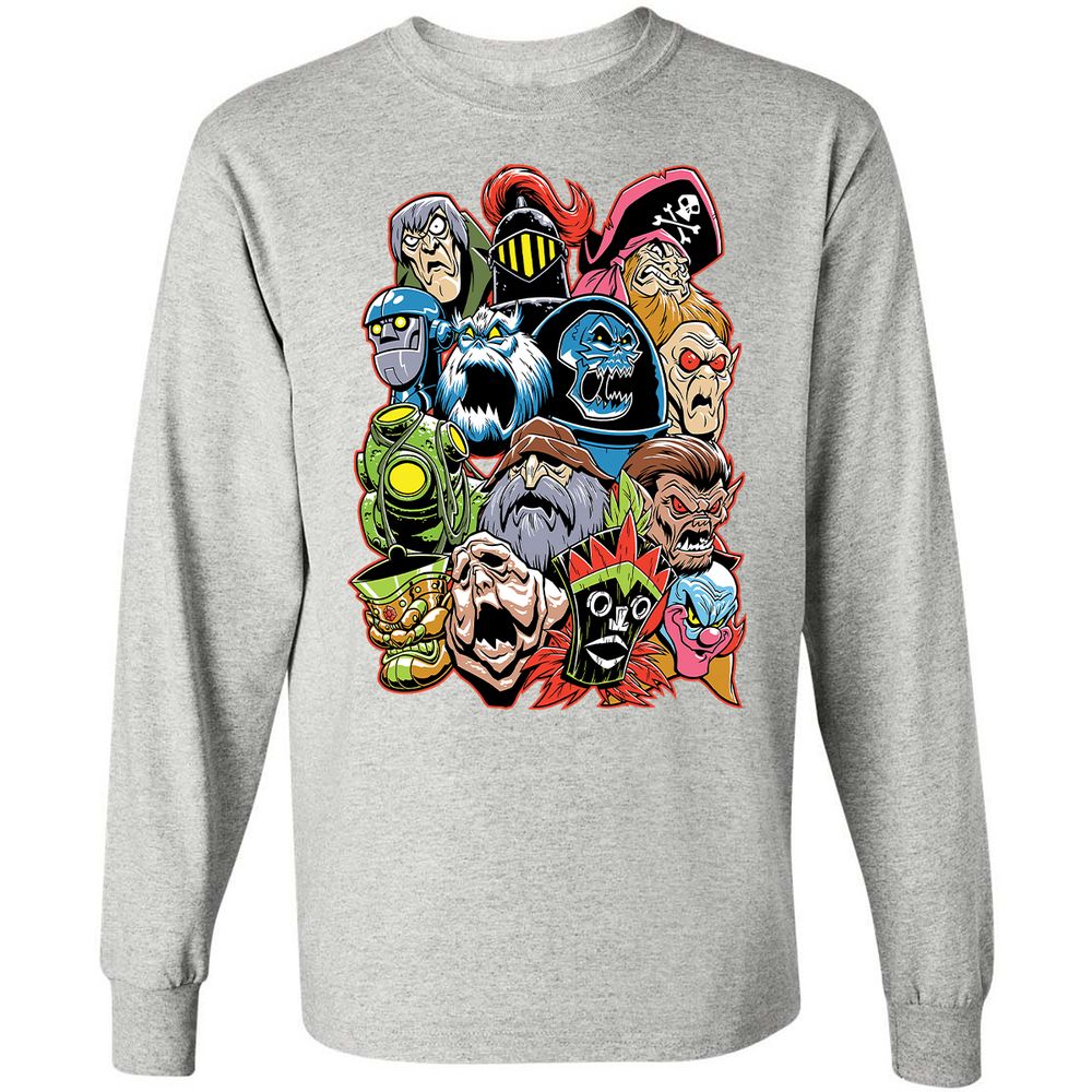 Long Sleeve T-Shirt - QEEF61W6 - Ash - 7