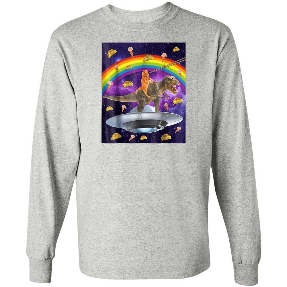 Long Sleeve T-Shirt - GVBWT27C - Ash - 7