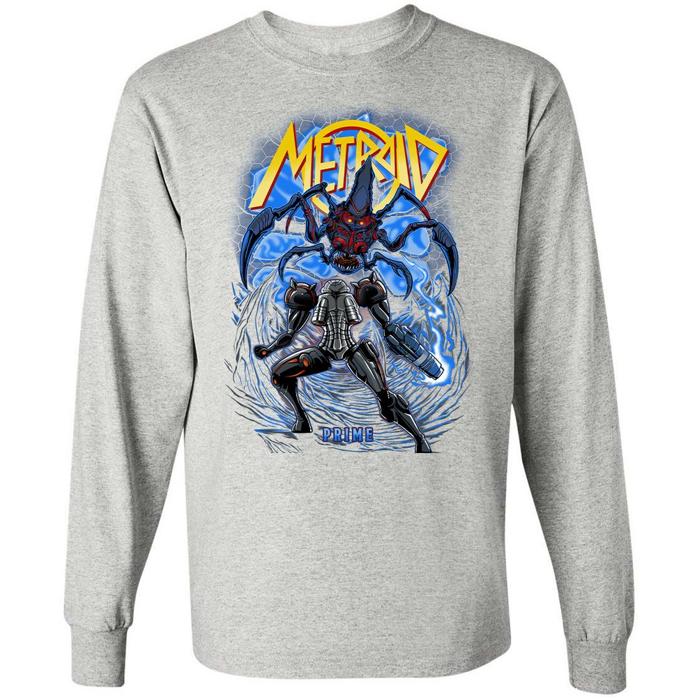 Long Sleeve T-Shirt - 9XA8TAZP - Ash - 7