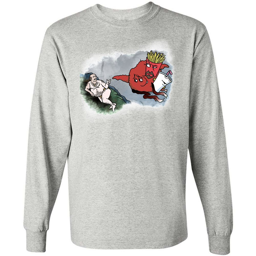 Long Sleeve T-Shirt - SQXZ5MCW - Ash - 7