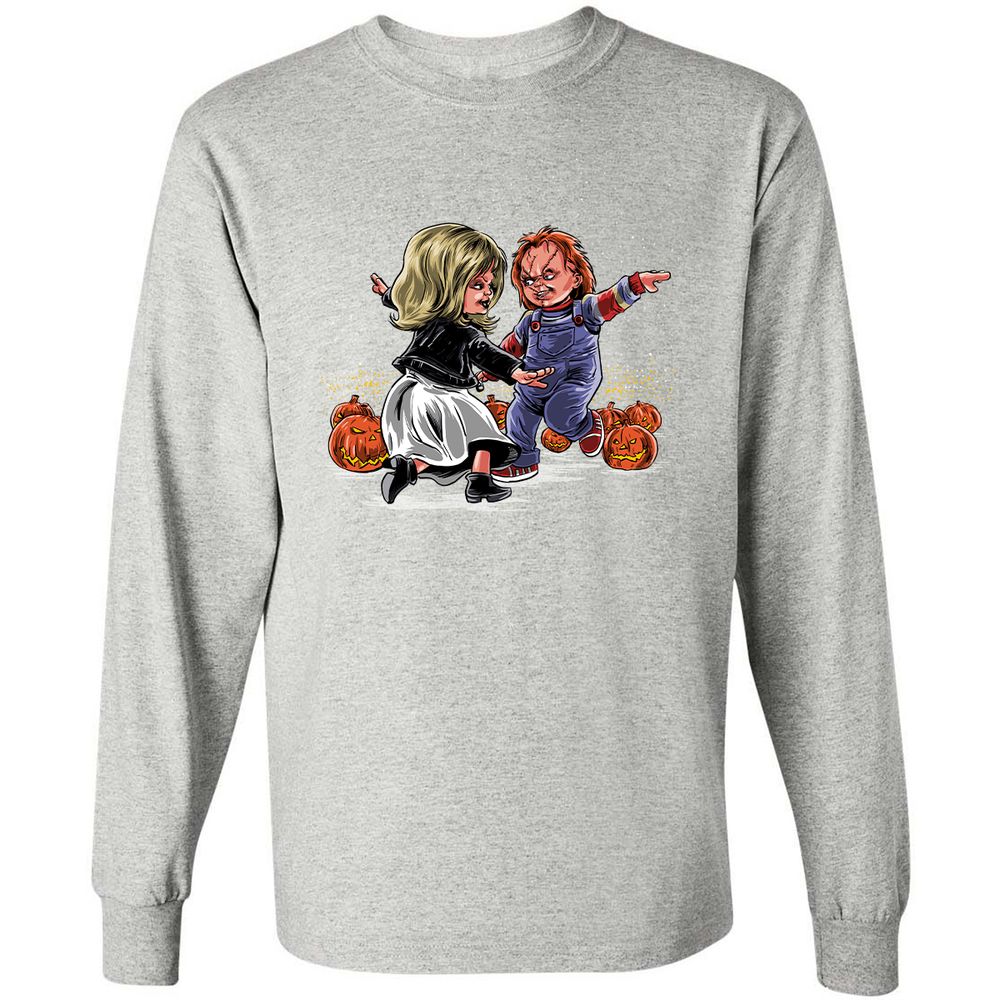 Long Sleeve T-Shirt - 1EHPTFU2 - Ash - 7