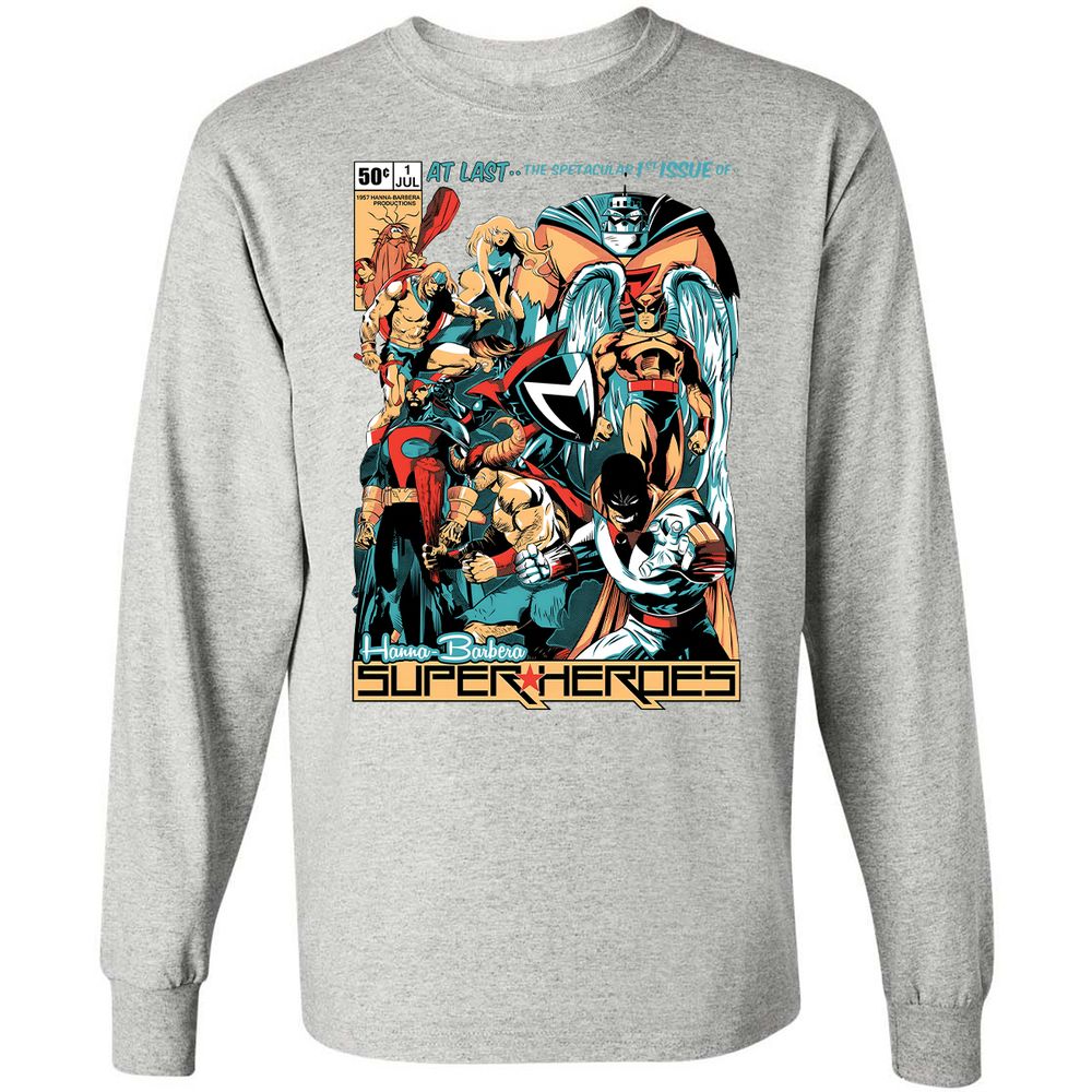 Long Sleeve T-Shirt - N32GBVYN - Ash - 7