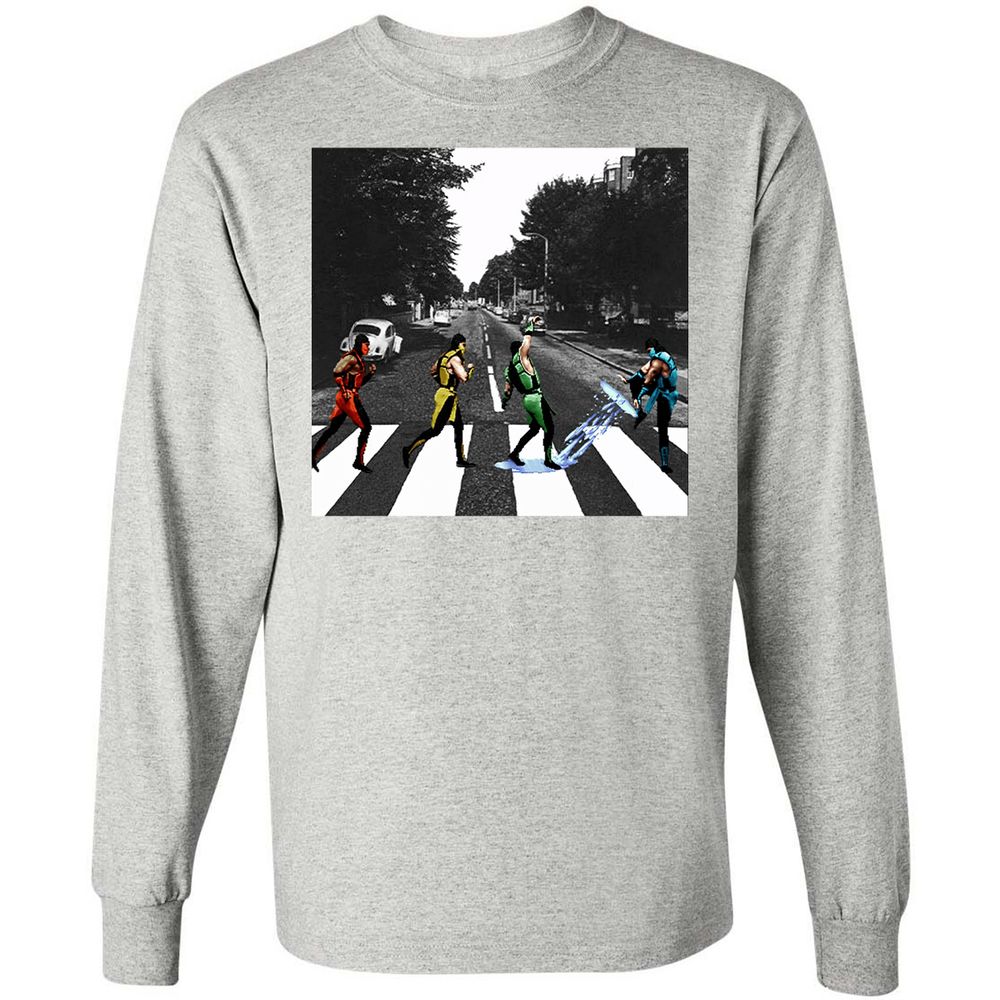 Long Sleeve T-Shirt - CCLEXUTP - Ash - 7