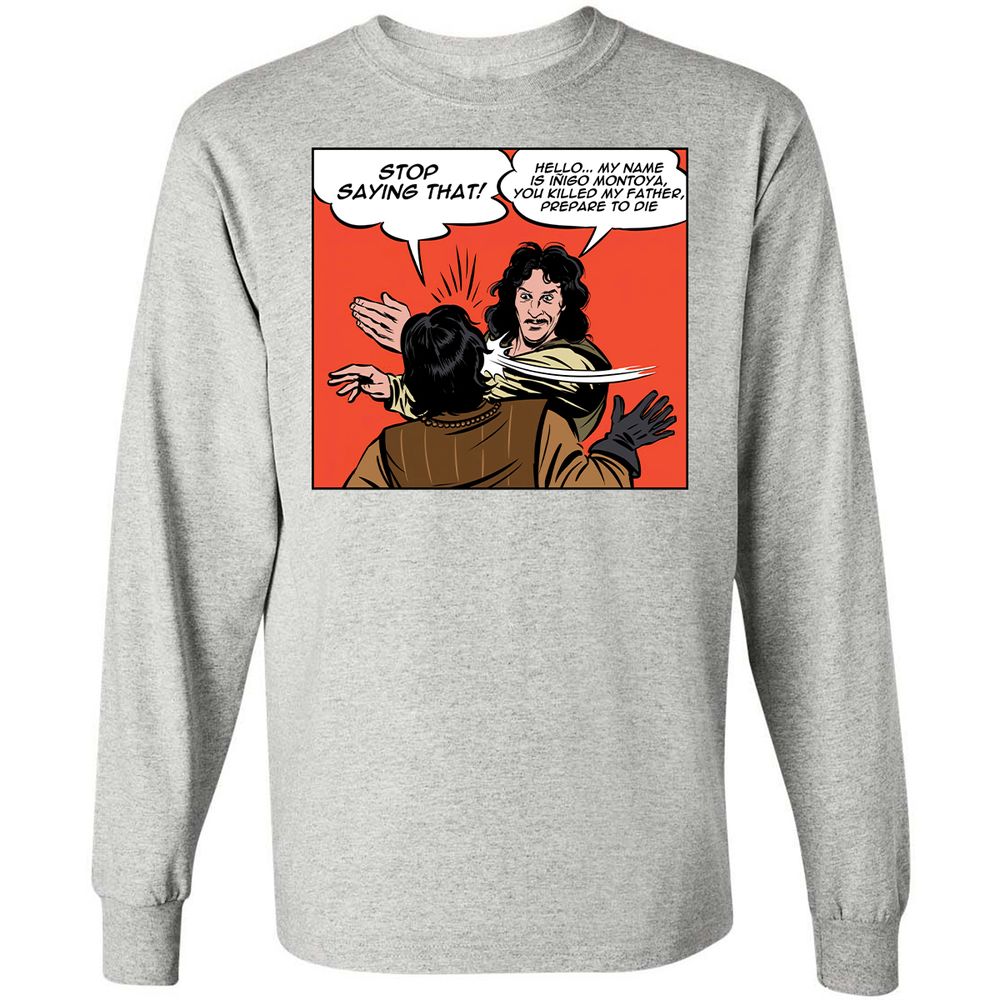 Long Sleeve T-Shirt - LSGLMH2E - Ash - 7