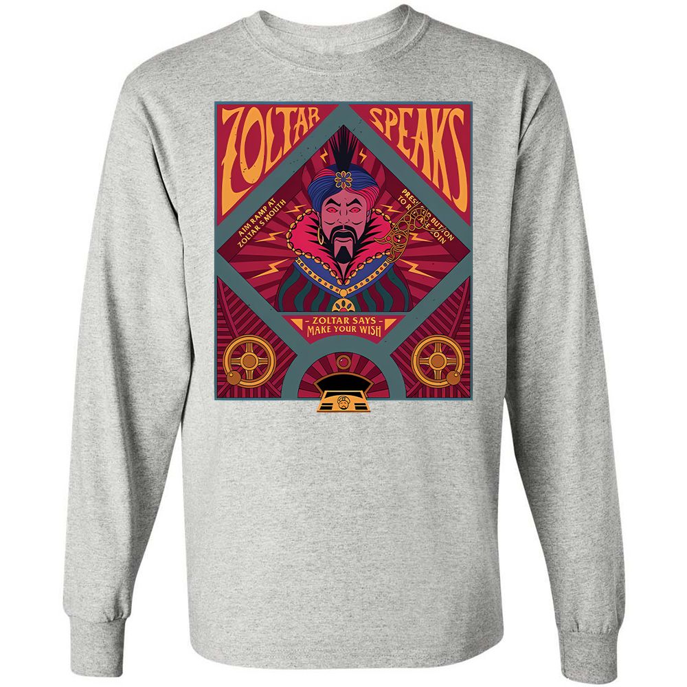 Long Sleeve T-Shirt - 4QLJPFDK - Ash - 7
