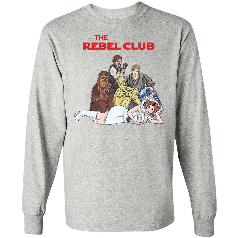 Long Sleeve T-Shirt - EVCZ7MA4 - Ash - 7