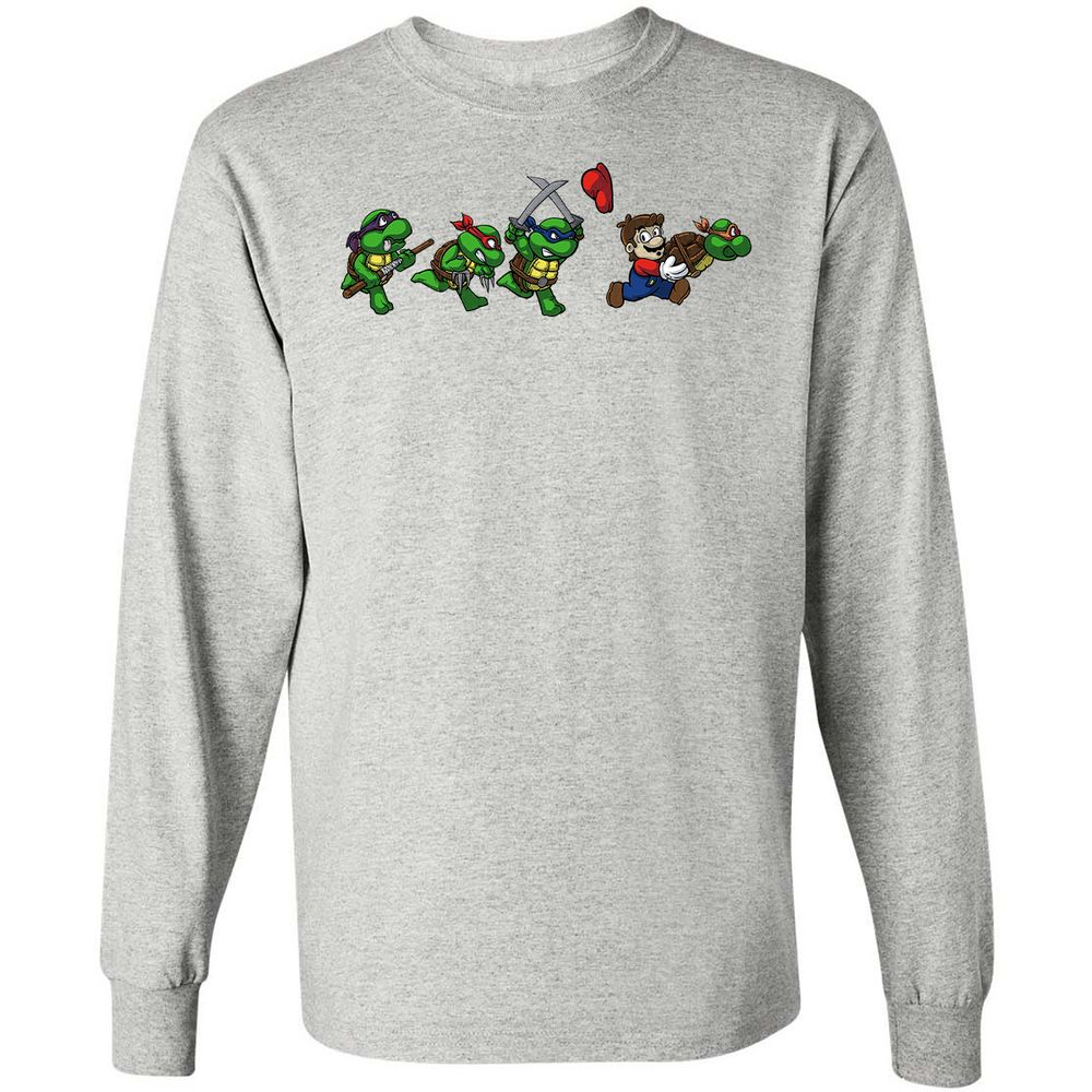 Long Sleeve T-Shirt - UBCPQ59A - Ash - 7