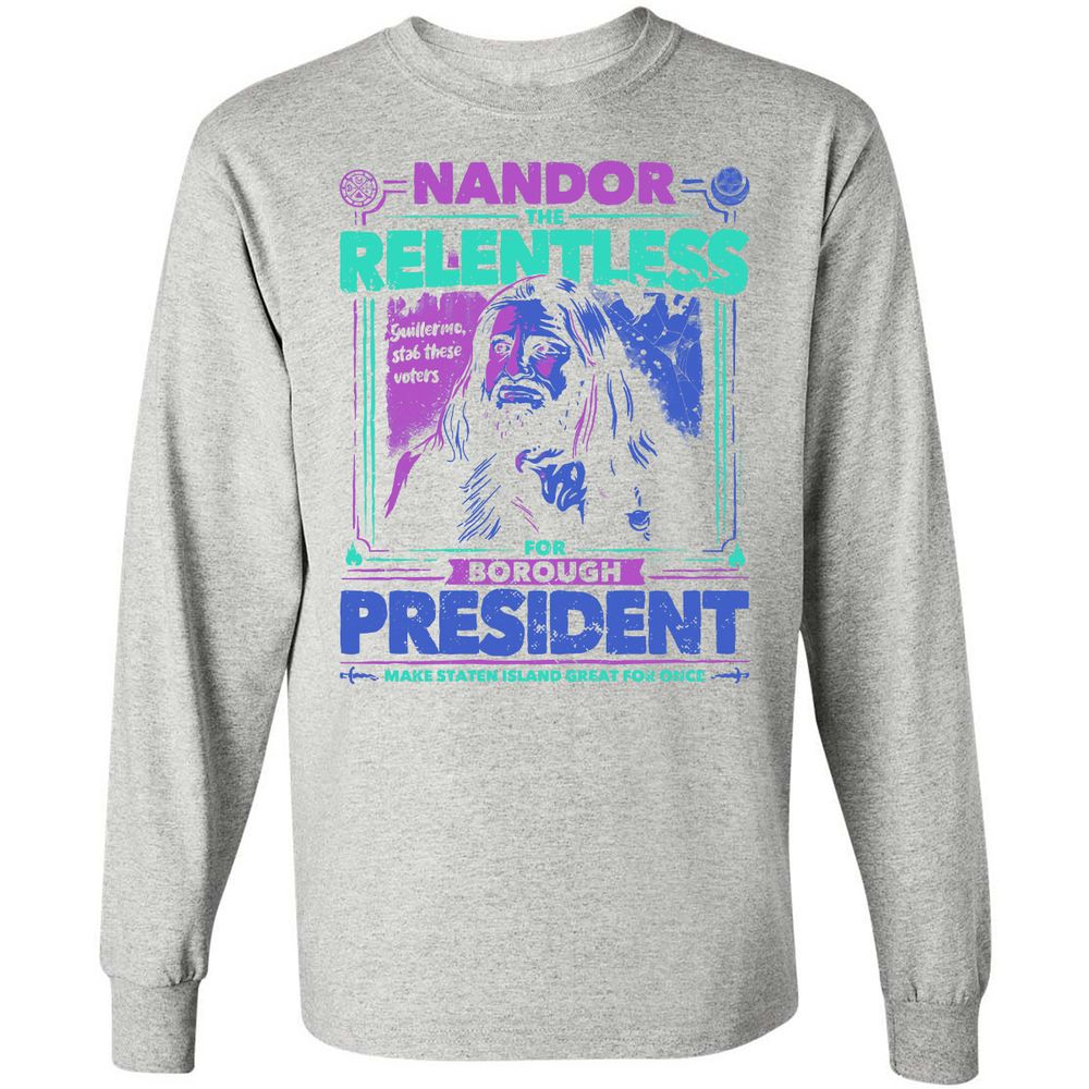 Long Sleeve T-Shirt - 4SBKCLRY - Ash - 7