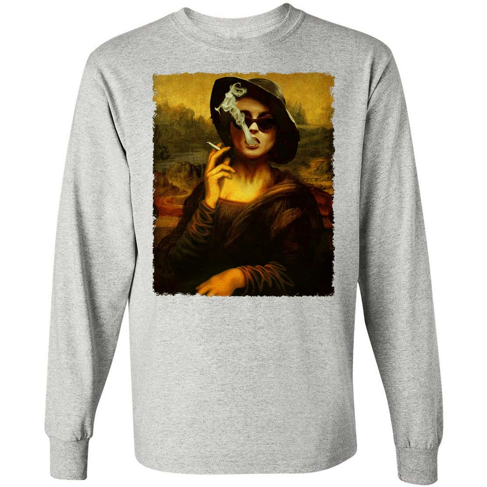 Long Sleeve T-Shirt - REQLPQFD - Ash - 7