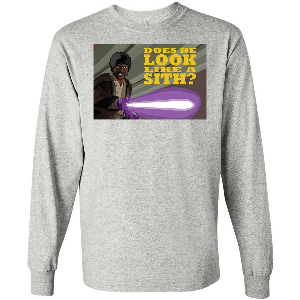 Long Sleeve T-Shirt - STMKRTYU - Ash - 7