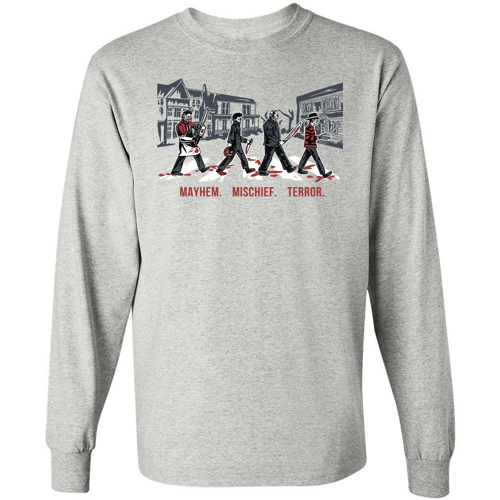 Long Sleeve T-Shirt - 96WRSFVH - Ash - 7