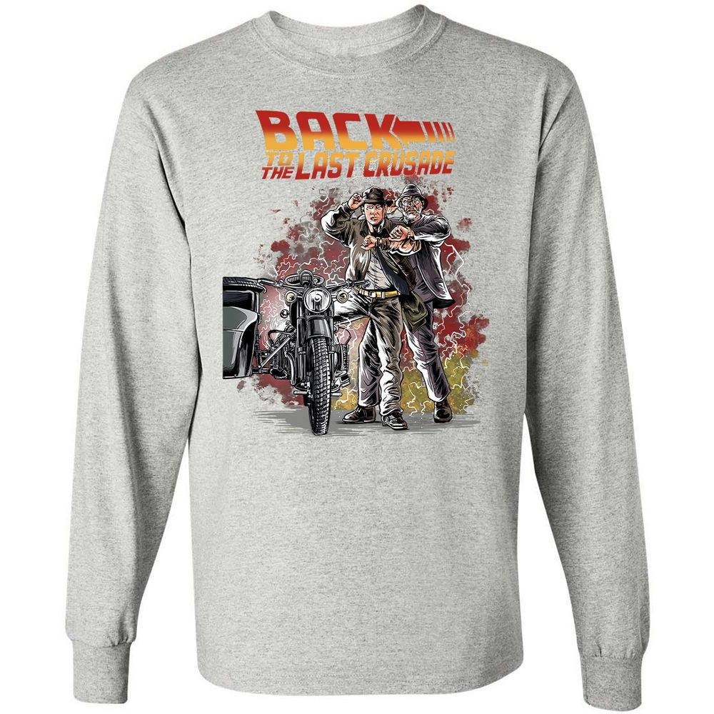 Long Sleeve T-Shirt - PKQYNBGA - Ash - 7