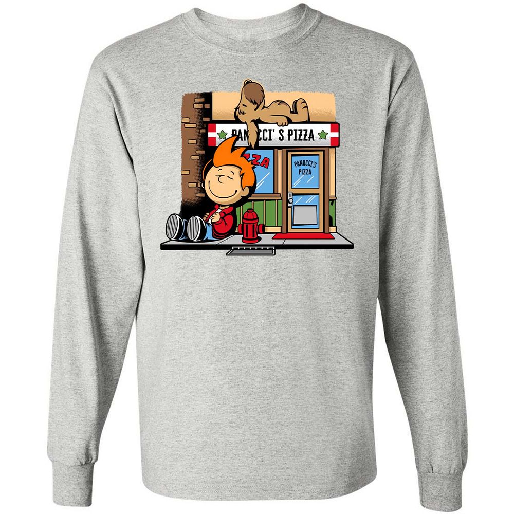 Long Sleeve T-Shirt - Y1YWW32G - Ash - 7